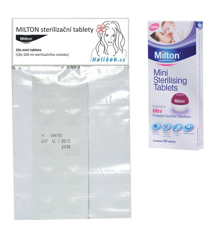 E-shop MILTON sterilizační tablety