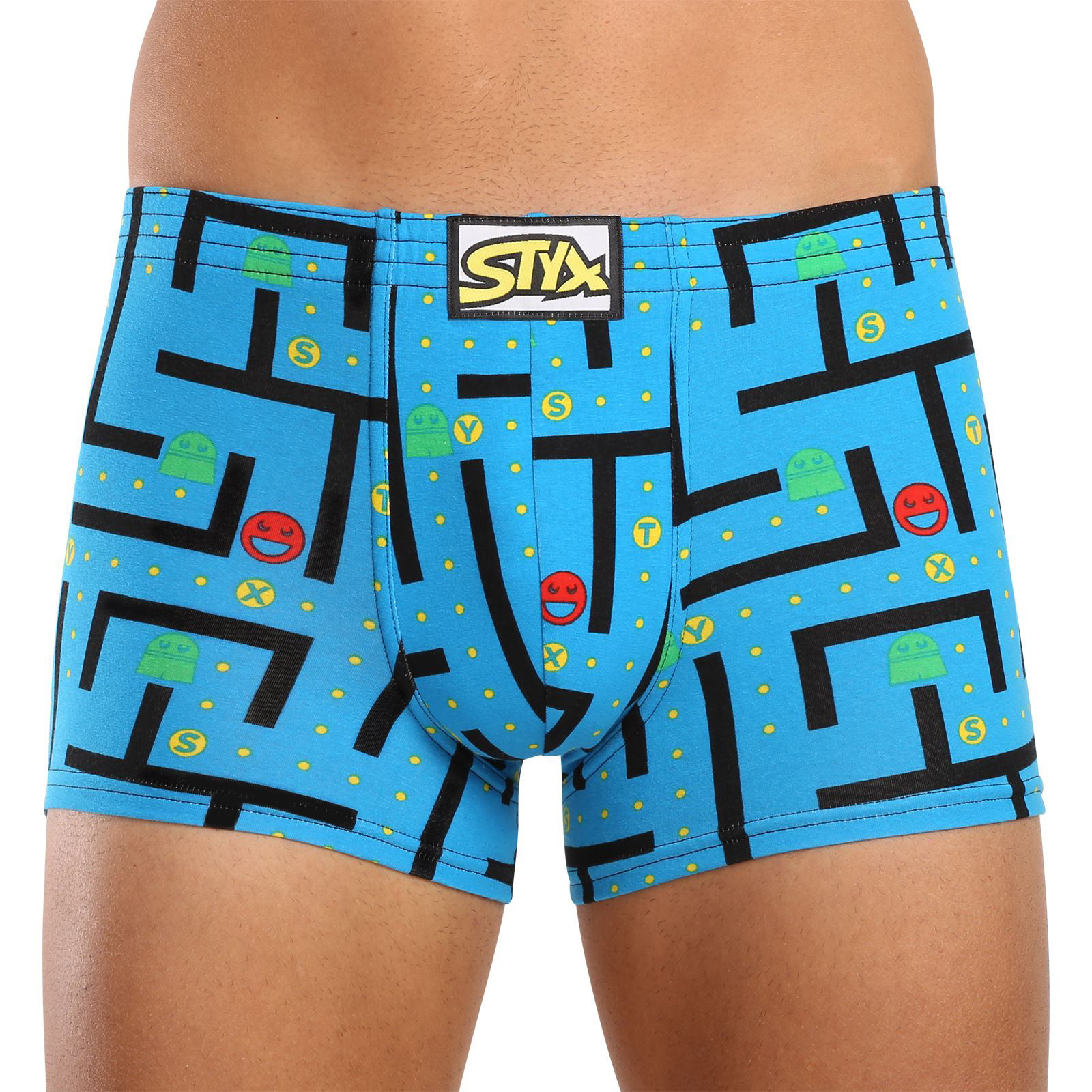 6PACK pánské boxerky Styx art klasická guma vícebarevné (6Q12697124) L, trenky / trenýrky.
Boxerky Styx jsou skvělou volbou, pokud máte rádi pohodlné a kvalitní pánské spodní prádlo.
          
Boxerky Styx s přívlastkem „classic“ jsou vytvořeny z kombinace bavlny, antibakteriálního modalu a elastanu, jsou velice pohodlné na celodenní nošení a aktivity všeho druhu.
     
A jak je to s praním?