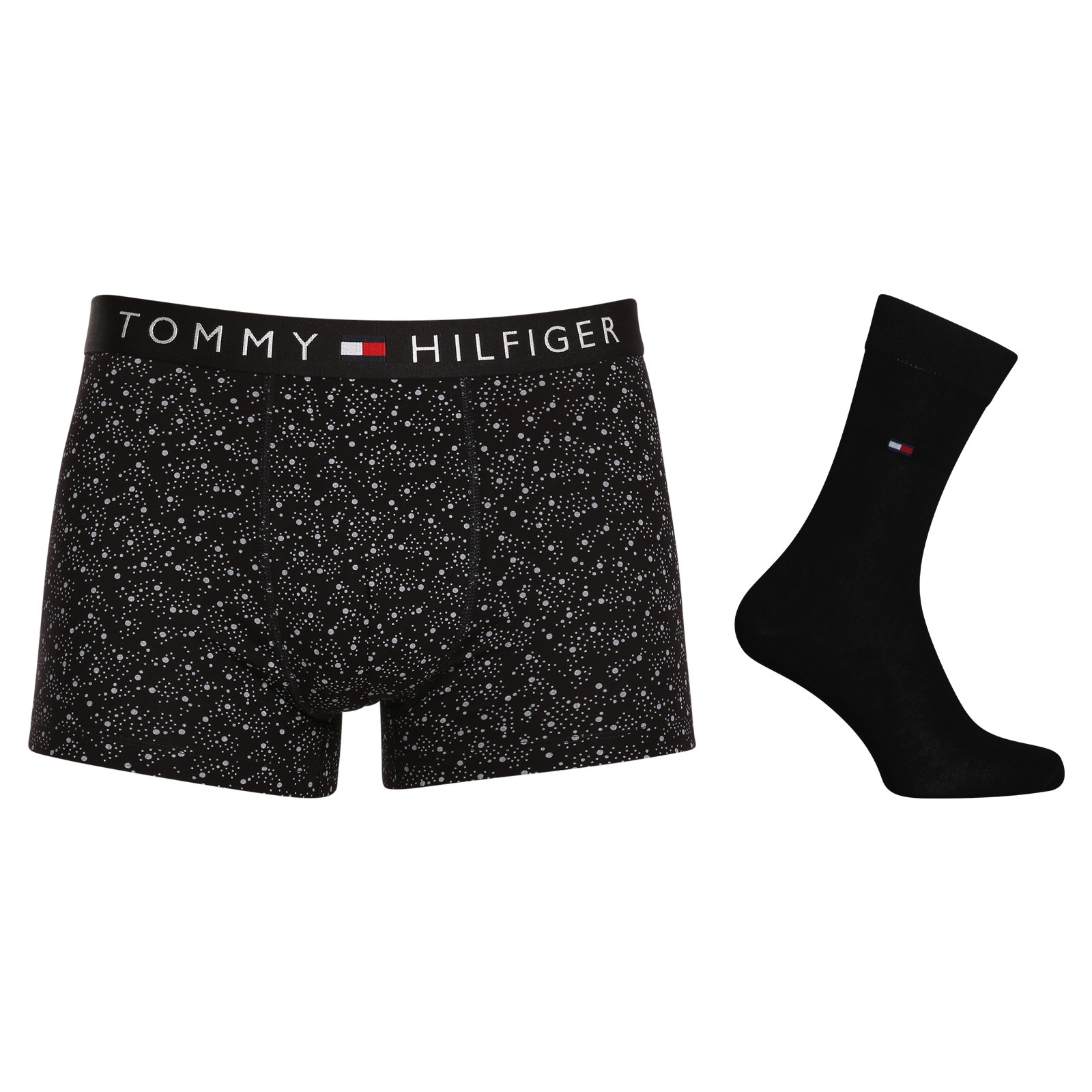 Pánský set Tommy Hilfiger boxerky a ponožky v dárkovém balení (UM0UM03048 0GU) S, trenky / trenýrky.
 
Hledáte set pánského spodního prádla, který je vyroben z příjemného materiálu?
    
Tento set pánského spodního prádla je vyroben z velice příjemného materiálu, skládá se ze dvou kusů, set je navíc zabalen v praktickém balení.