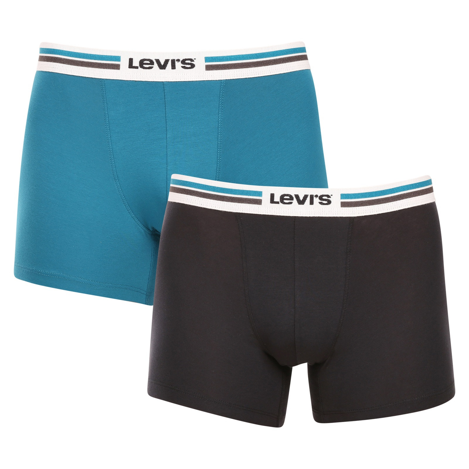 2PACK pánské boxerky Levis vícebarevné (701222843 010) XXL, trenky / trenýrky