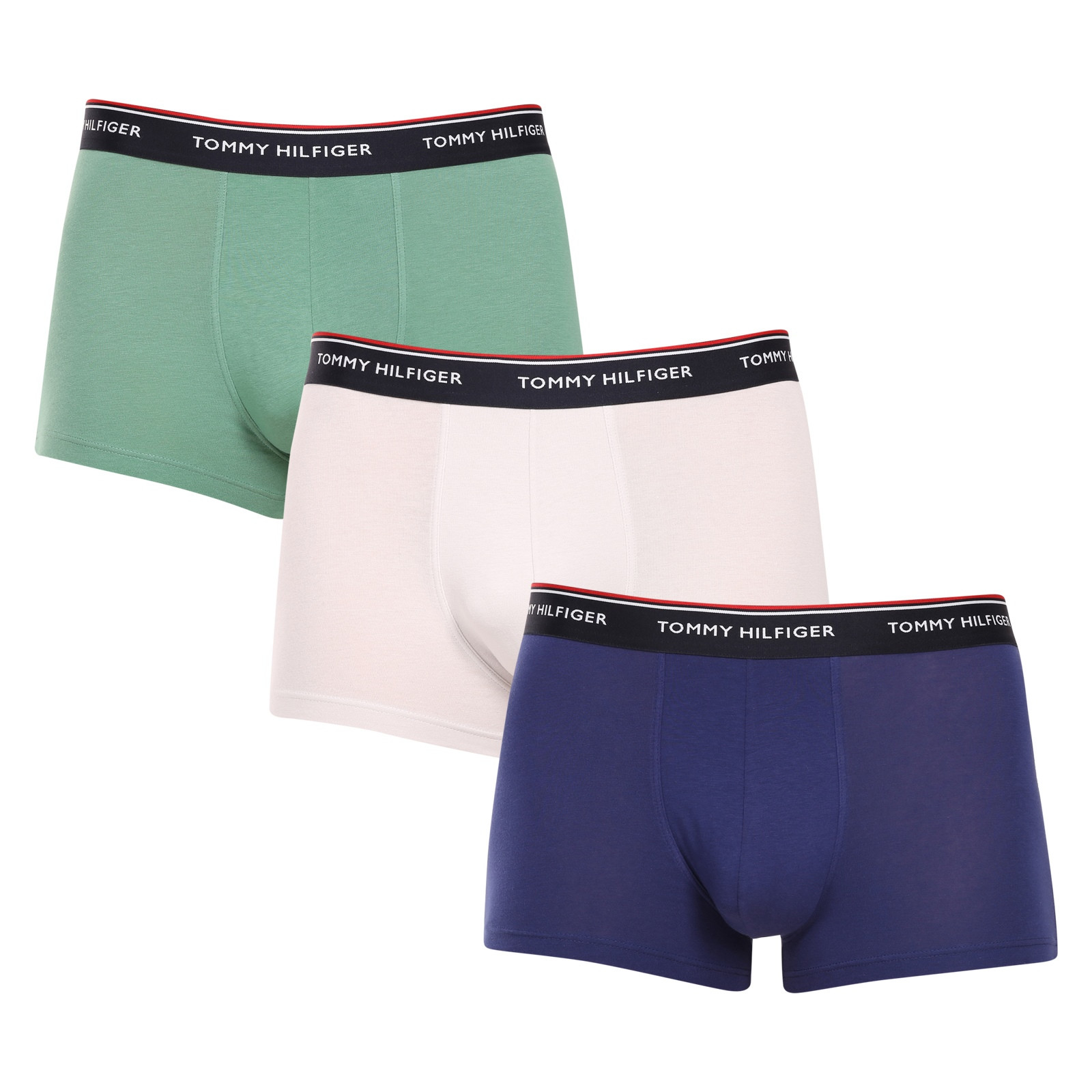 3PACK pánské boxerky Tommy Hilfiger vícebarevné (1U87903842 0Y0) S, trenky / trenýrky