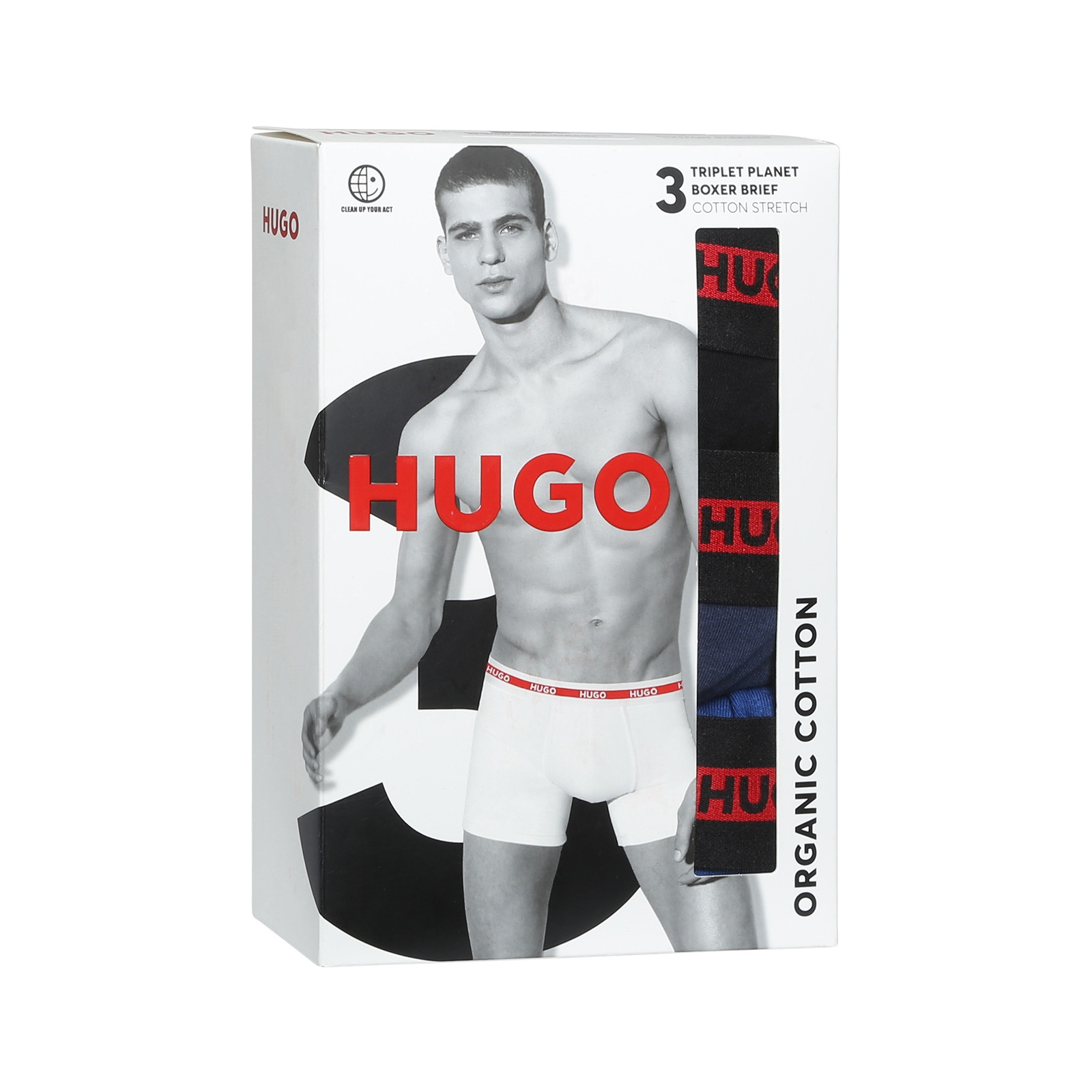 3PACK pánské boxerky HUGO vícebarevné (50496713 420) L, trenky / trenýrky.
Boxerky BOSS to je prvotřídní kvalita, za kterou stojí světová ikonická značka pánského spodního prádla.
 
Boxerky od značky BOSS patří mezi naprosté legendy mezi spodním prádlem.