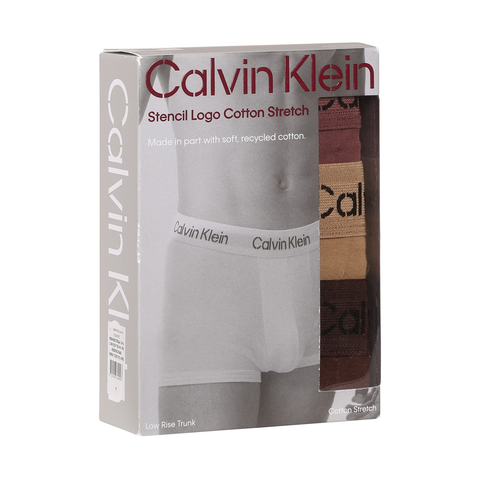 3PACK pánské boxerky Calvin Klein vícebarevné (NB3705A-GN1) L, trenky / trenýrky.
Kvalitní boxerky do každého šatníku
Pánské boxerky Calvin Klein s delší nohavičkou zajišťují dokonalý komfort pro každodenní nošení, nezáleží na tom, jestli tě čeká důležitá pracovní schůzka nebo lezení po skalách.
Spodní prádlo Calvin Klein milují lidé po celém světě
Pánské spodní prádlo Calvin Klein patří ke stálicím módního průmyslu.