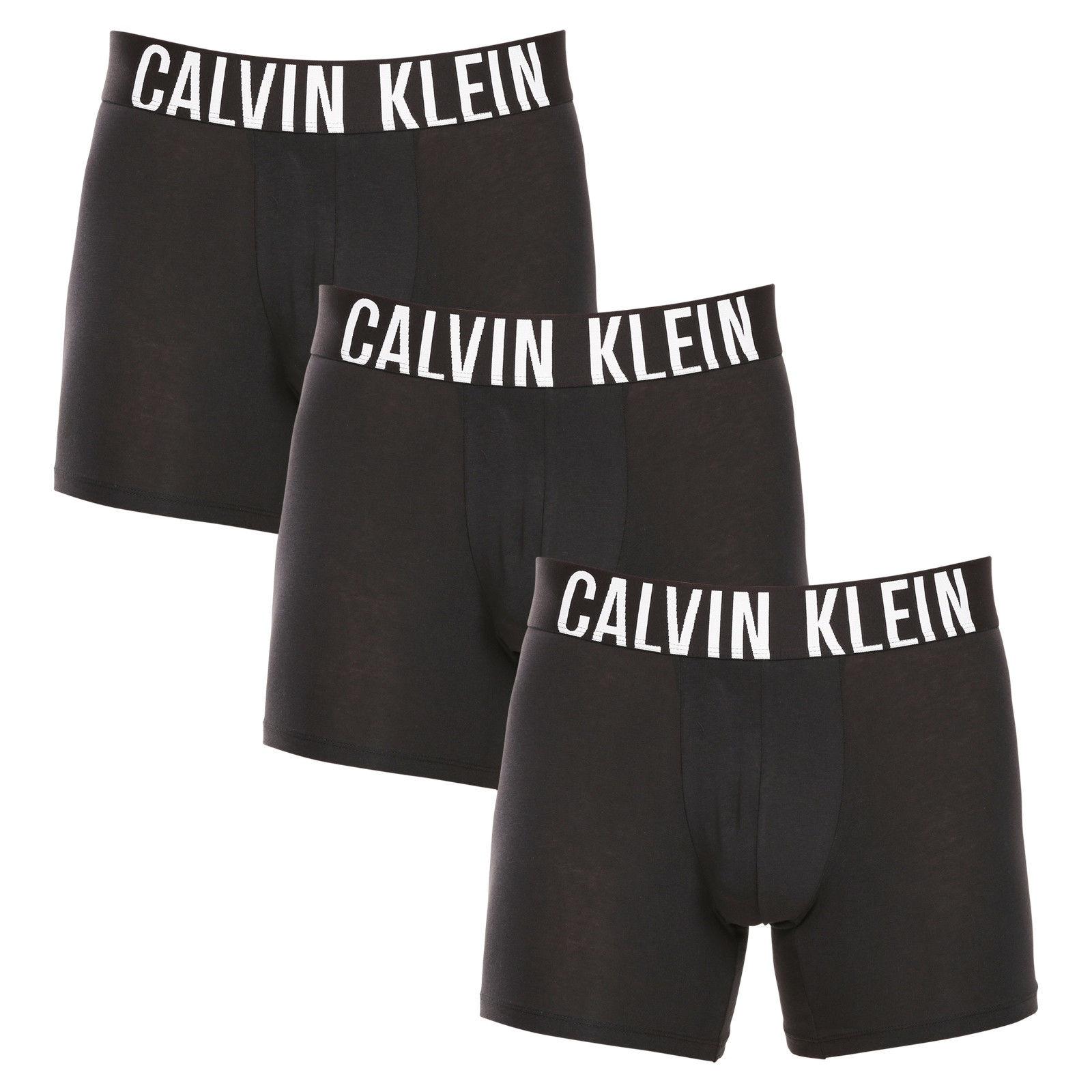 3PACK pánské boxerky Calvin Klein černé (NB3609A-UB1) XS, trenky / trenýrky