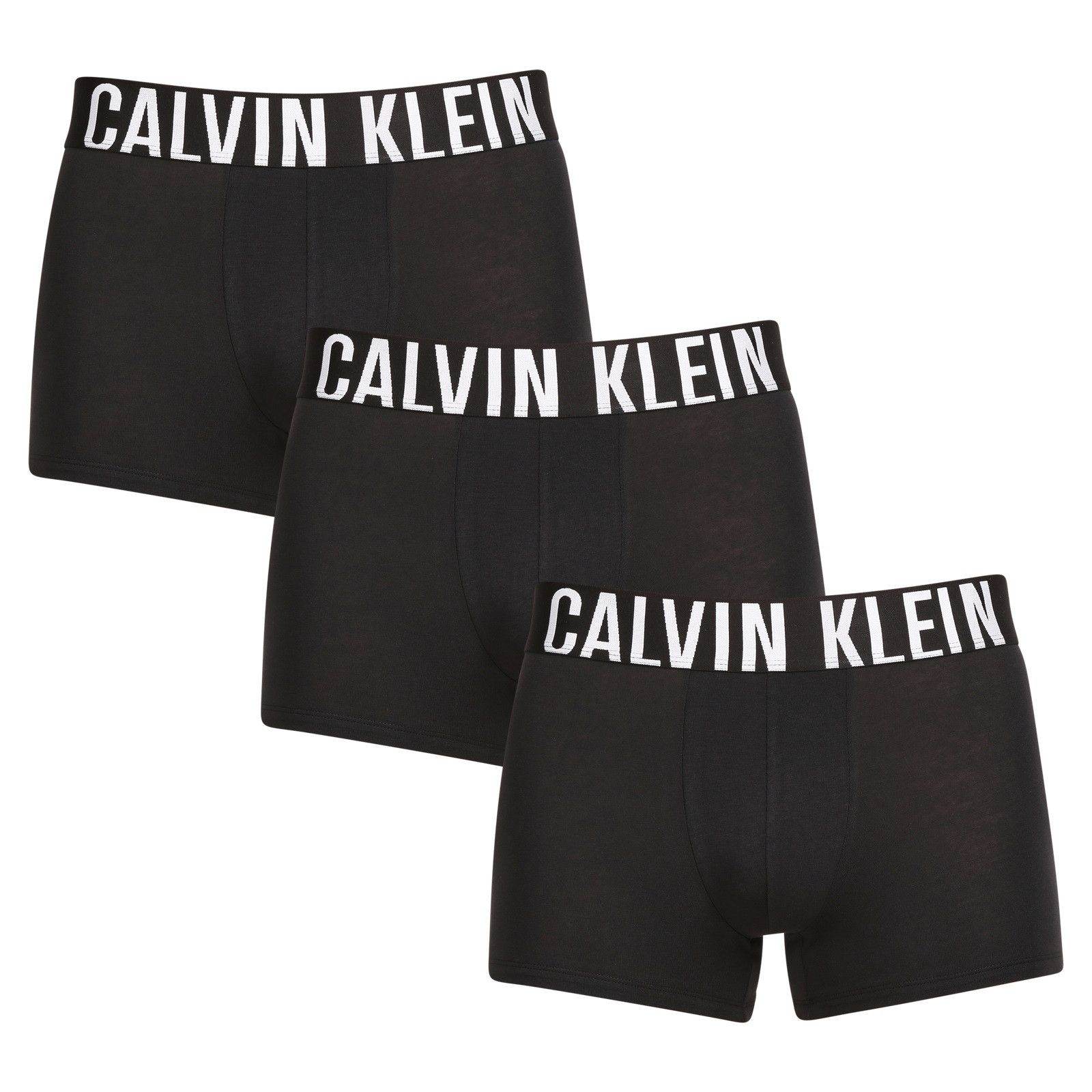 3PACK pánské boxerky Calvin Klein černé (NB3608A-UB1) S