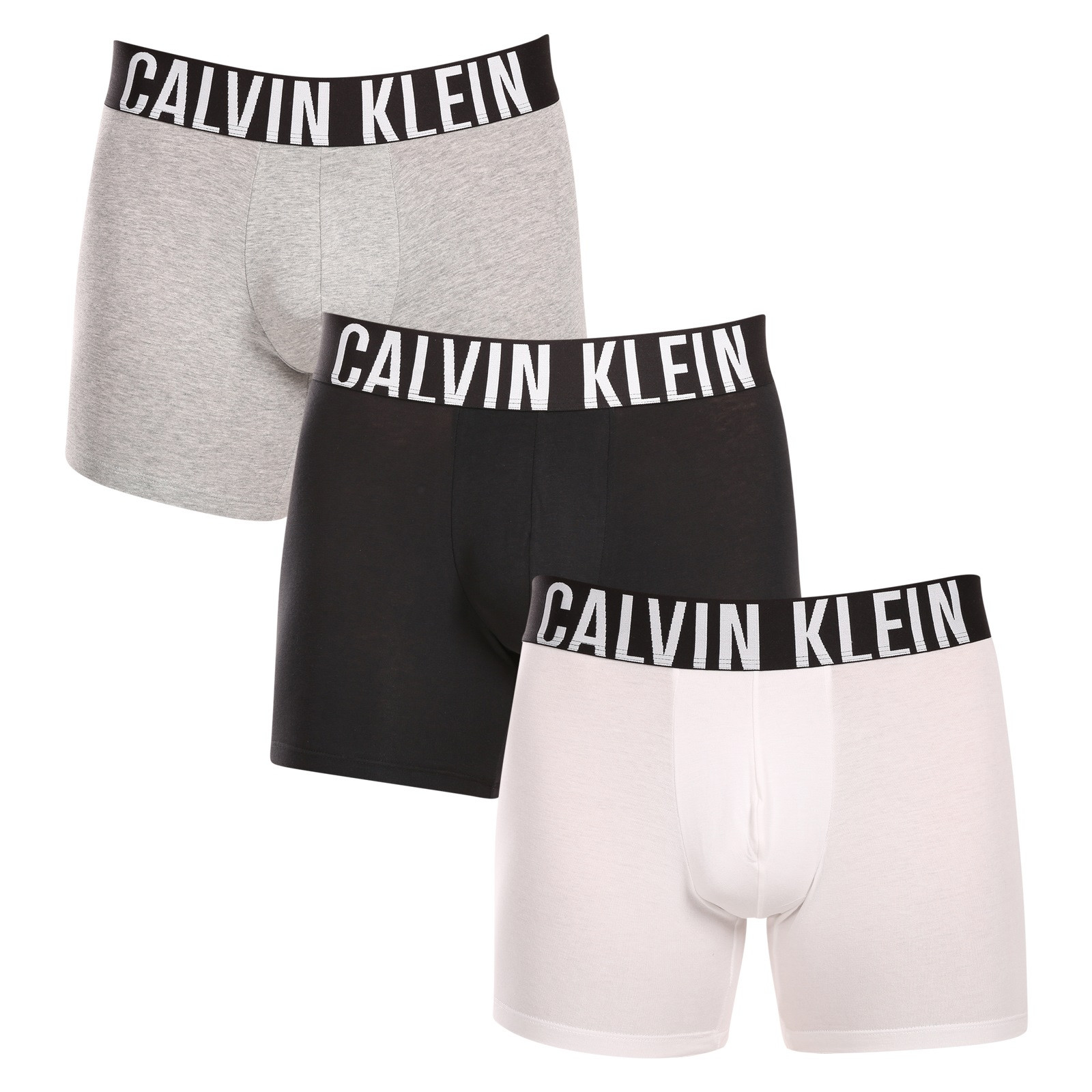 3PACK pánské boxerky Calvin Klein vícebarevné (NB3609A-MP1) S, trenky / trenýrky