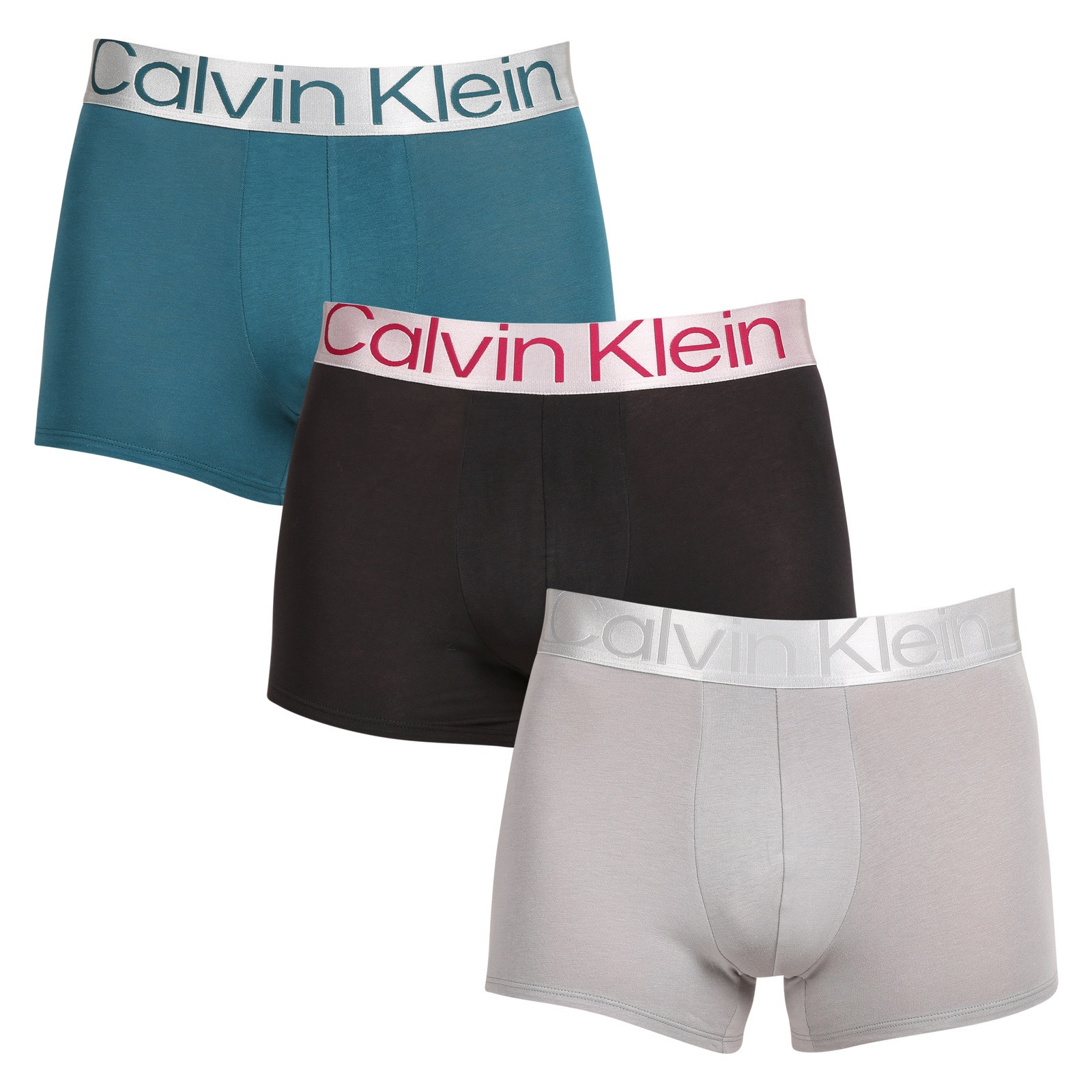 3PACK pánské boxerky Calvin Klein vícebarevné (NB3130A-NA9) S, trenky / trenýrky