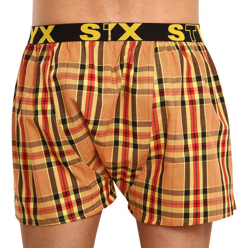 3PACK pánské trenky Styx sportovní guma vícebarevné (3B092140) S, trenýrky.
Barevné bavlněné trenky pro každodenní pohodlí
Pánské trenýrky Styx jsou vyrobeny ze 100% bavlny.
Česká značka Styx nabízí zábavu i prvotřídní kvalitu
Spodní prádlo Styx si oblíbí zejména ti, pro které je důležitá osobitost.