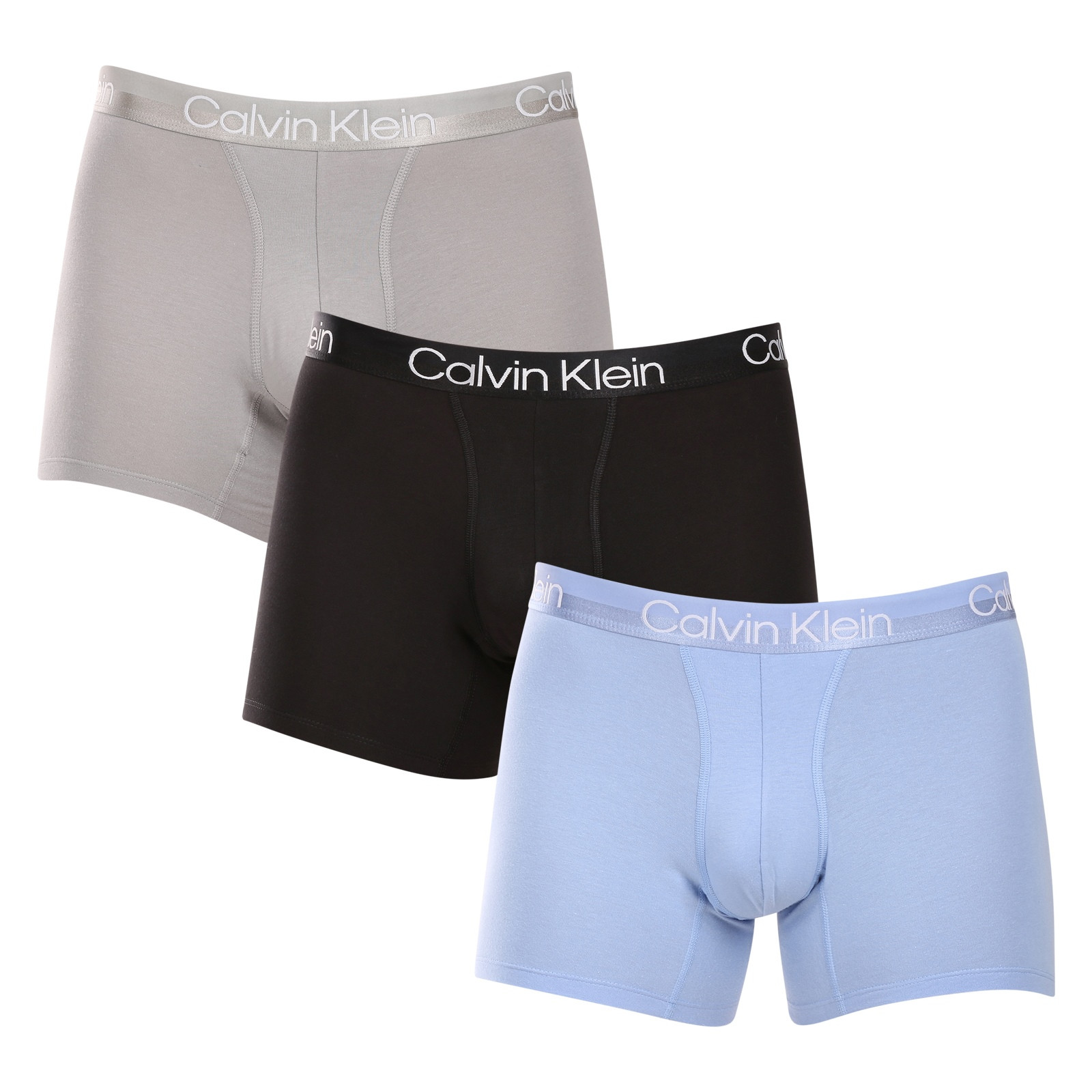 3PACK pánské boxerky Calvin Klein vícebarevné (NB2971A-MCA) S, trenky / trenýrky