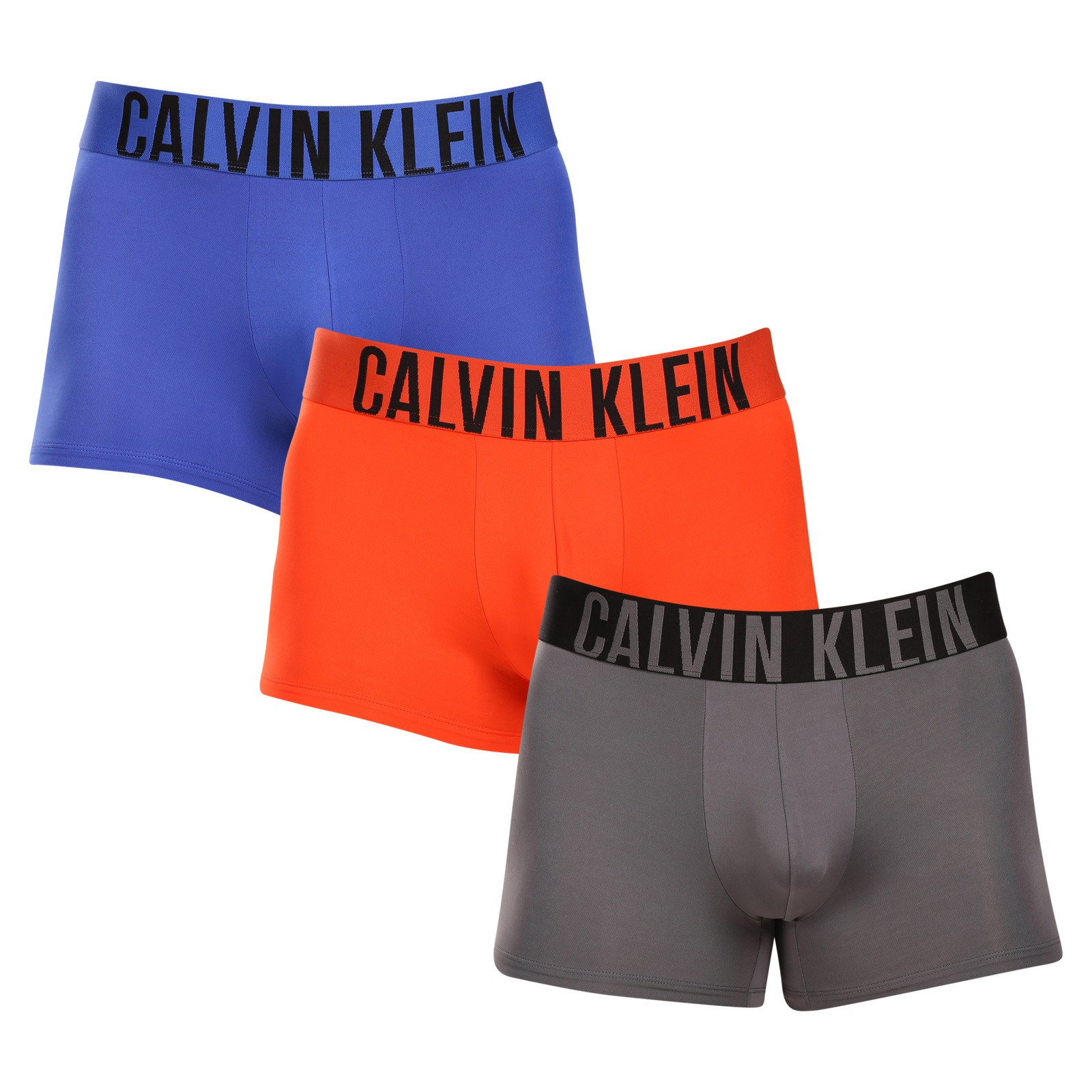 3PACK pánské boxerky Calvin Klein vícebarevné (NB3775A-MDI) S, trenky / trenýrky