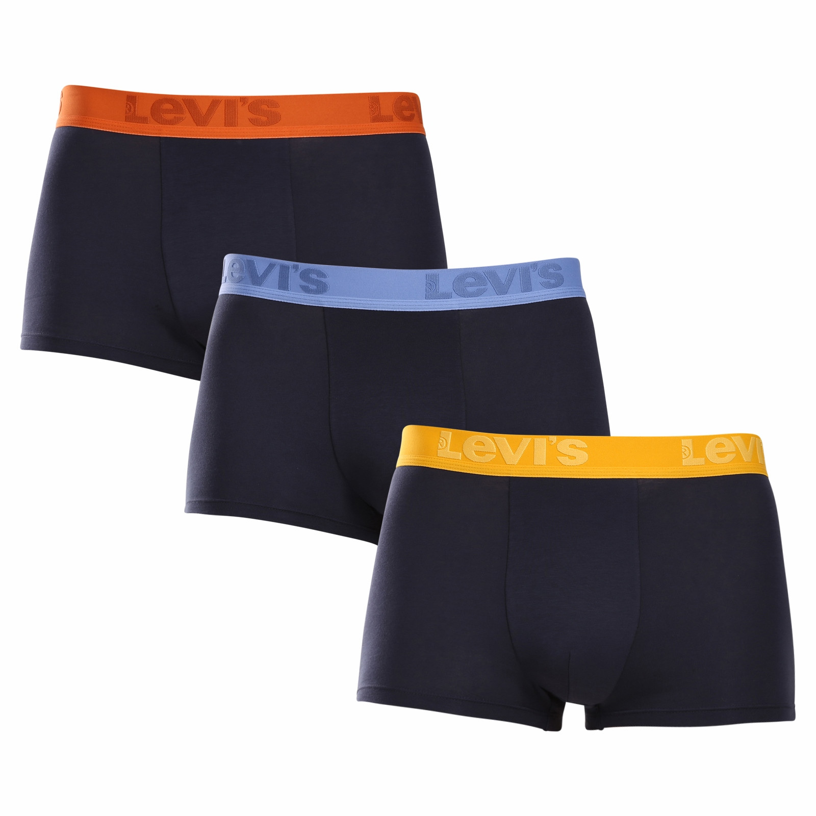 3PACK pánské boxerky Levis vícebarevné (905042001 024) S, trenky / trenýrky