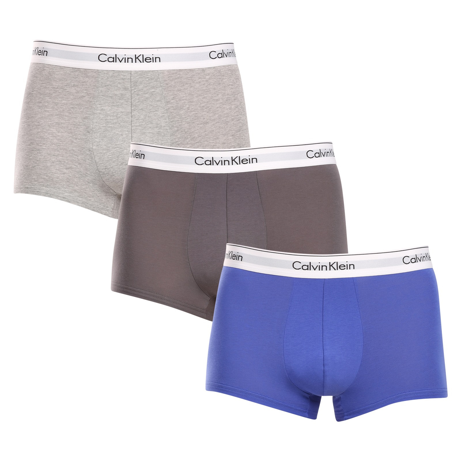 3PACK pánské boxerky Calvin Klein vícebarevné (NB2380A-M9I) S, trenky / trenýrky