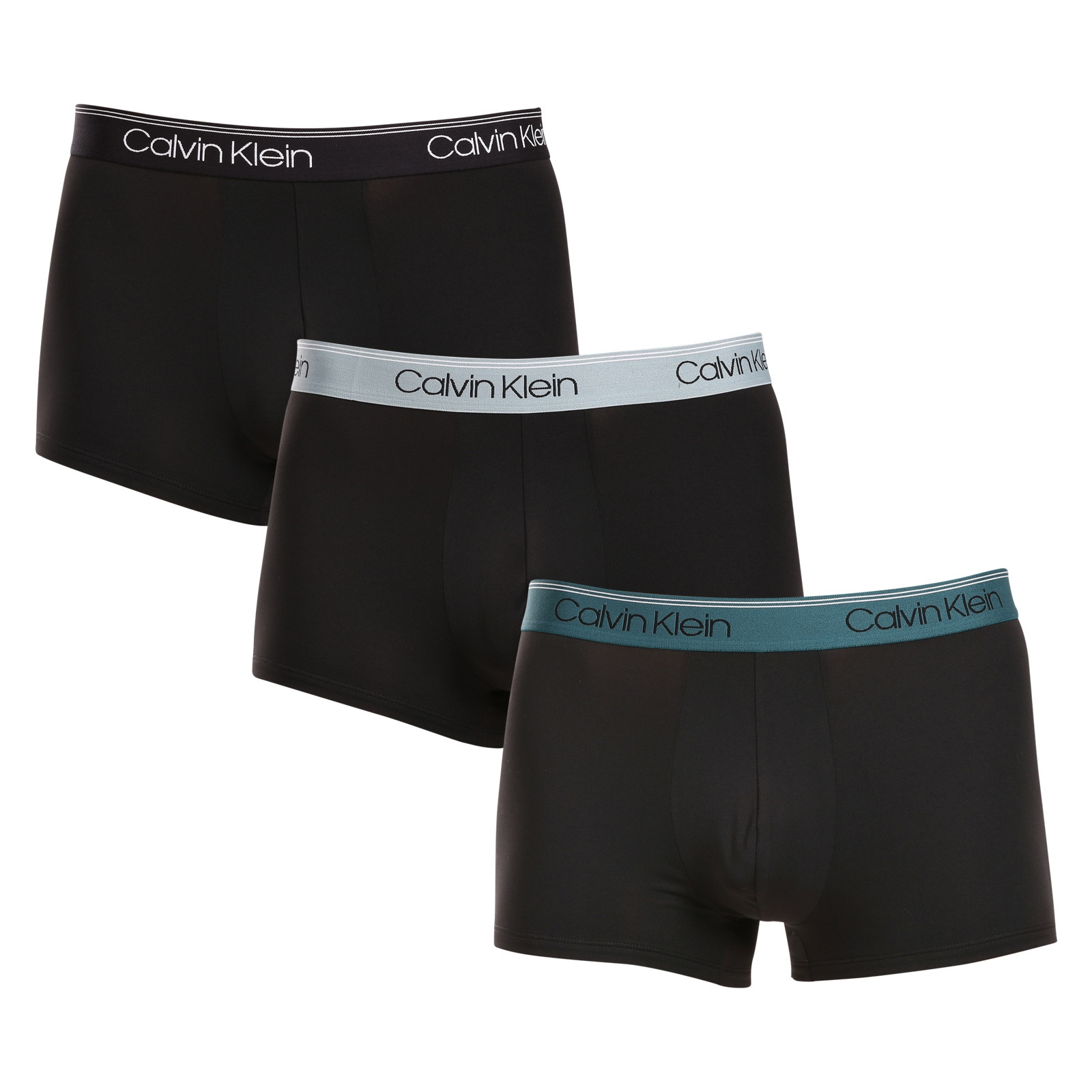 3PACK pánské boxerky Calvin Klein černé (NB2569A-N2L) S, trenky / trenýrky