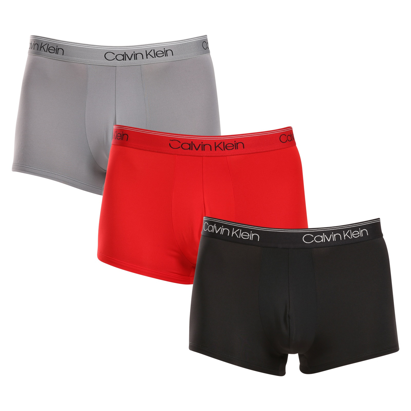 3PACK pánské boxerky Calvin Klein vícebarevné (NB2569A-8Z8) S, trenky / trenýrky