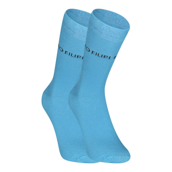 3PACK ponožky Pietro Filipi vysoké bambusové vícebarevné (3PBV003)