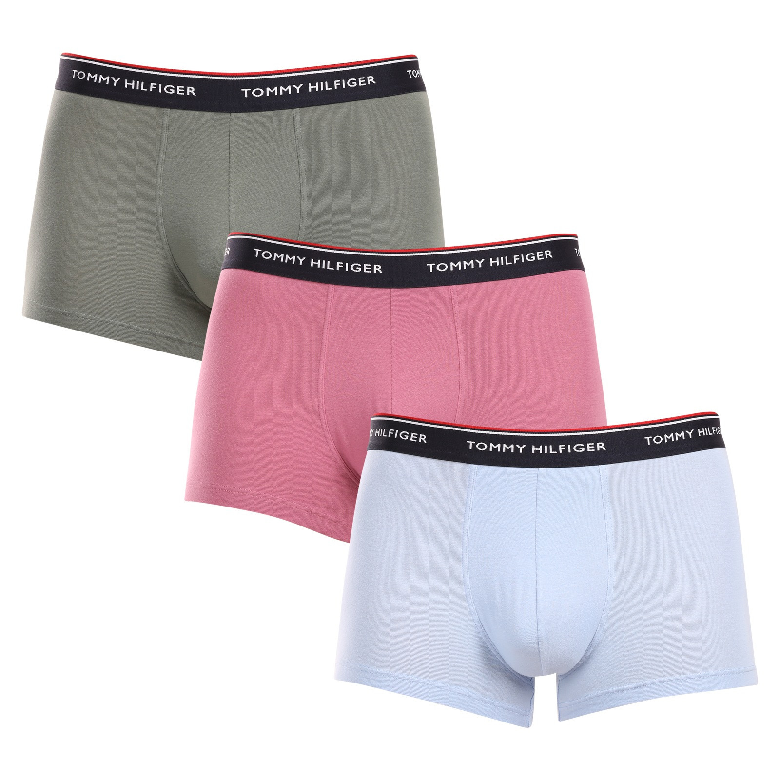 3PACK pánské boxerky Tommy Hilfiger vícebarevné (1U87903842 0XV) XL, trenky / trenýrky.
Pánské boxerky, které potěší muže i jejich ženy
Boxerky Tommy Hilfiger vynikají kvalitou zpracování a díky kombinaci bavlny a elastanu dobře sedí a jsou příjemné na dotek.
Spodní prádlo Tommy Hilfiger je zárukou nejvyšší kvality
Značka Tommy Hilfiger se stala ikonou amerického oblékání před téměř 40 lety a jeho barevnost v tónech modré, červené a bílé je rozeznatelná na první pohled.