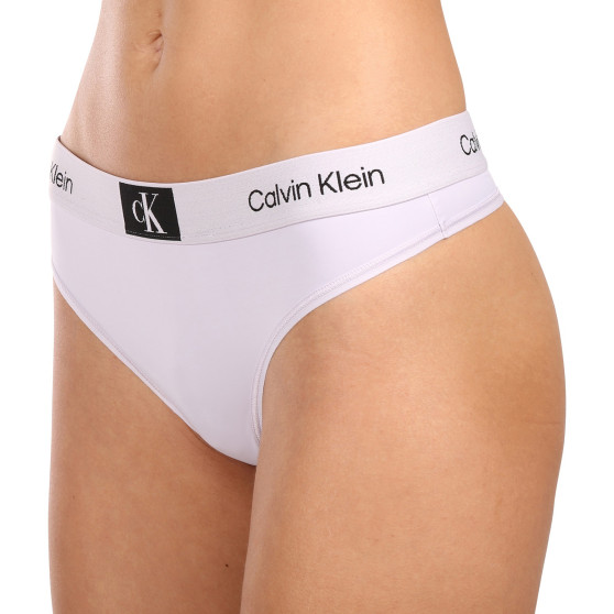 Dámská tanga Calvin Klein fialová (QF7248E-LL0)
