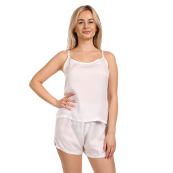 Dámské pyžamo Calvin Klein bílé (QS7153E-100)