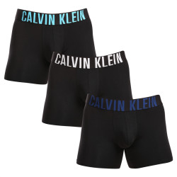 3PACK pánské boxerky Calvin Klein černé (NB3609A-LXT)
