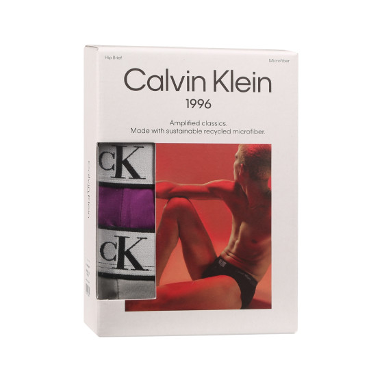 3PACK pánské slipy Calvin Klein vícebarevné (NB3531A-LX5)