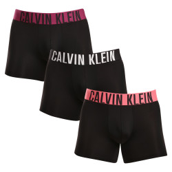 3PACK pánské boxerky Calvin Klein černé (NB3612A-MDL)
