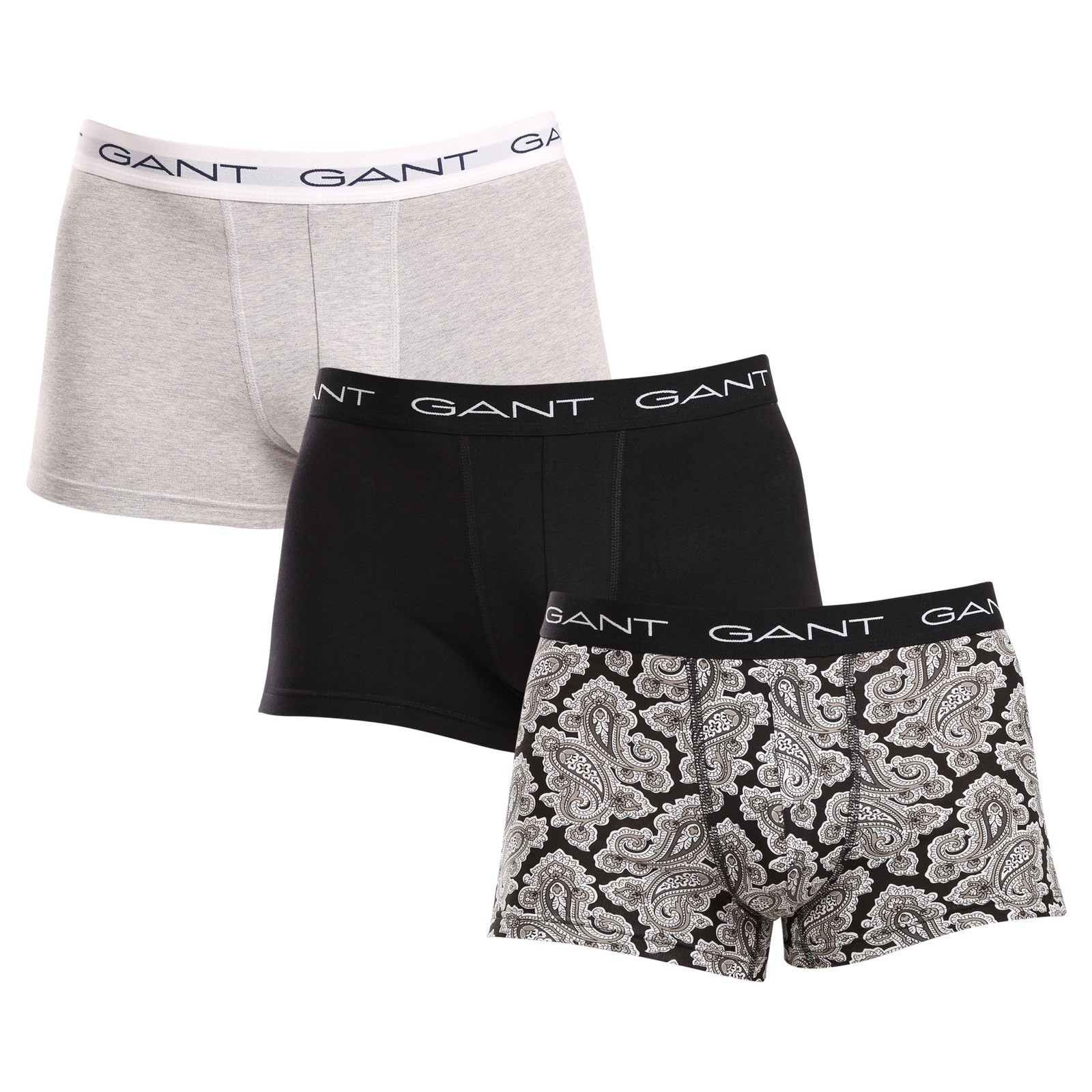 3PACK pánské boxerky Gant vícebarevné (902413033-005) XXL, trenky / trenýrky.
Hledáte komfortní pánské spodní prádlo?
 
Pánské boxerky GANT jsou vyrobeny z kvalitní bavlny a příměsi elastanu, v pase mají příjemnou vytkávanou gumu, která nikde neškrtí ani neškrábe, navíc má kontrastní gumu s nápisem GANT, nohavičky mají dole měkké lemy.
Více se dozvíte níže v klasických informacích o produktu.