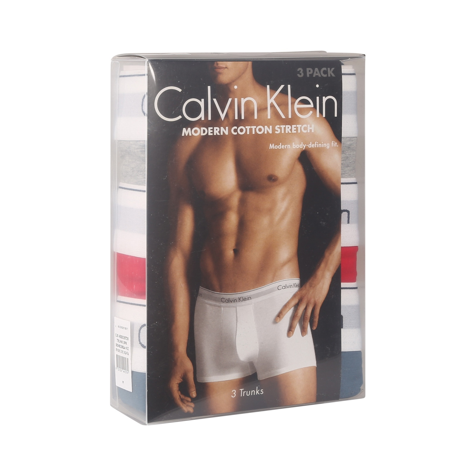 3PACK pánské boxerky Calvin Klein vícebarevné (NB2380A-N2I) L, trenky / trenýrky.
Kvalitní boxerky do každého šatníku
Pánské boxerky Calvin Klein s delší nohavičkou zajišťují dokonalý komfort pro každodenní nošení, nezáleží na tom, jestli tě čeká důležitá pracovní schůzka nebo lezení po skalách.
Spodní prádlo Calvin Klein milují lidé po celém světě
Pánské spodní prádlo Calvin Klein patří ke stálicím módního průmyslu.