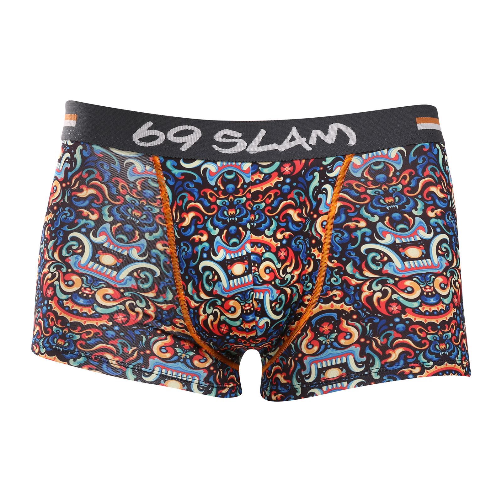 Pánské boxerky 69SLAM Hip TOTEM BALI (MSYTBL-PO) S, trenky / trenýrky