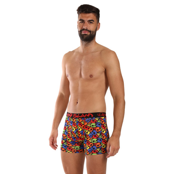 Pánské boxerky 69SLAM fit bamboo SKULL CONE (MPBSKC-BB)