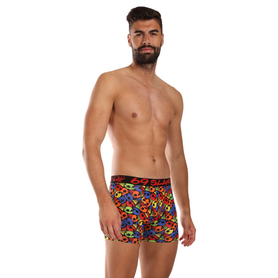 Pánské boxerky 69SLAM fit bamboo SKULL CONE (MPBSKC-BB)