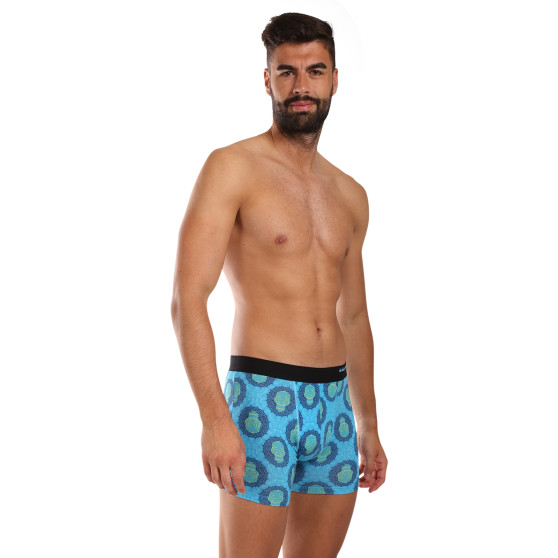 Pánské boxerky 69SLAM fit bamboo SKULL MANDALA (MPBSKM-BB)