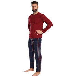 Poškozený obal - Pánské pyžamo Tommy Hilfiger vícebarevné (UM0UM02995 0WQ)