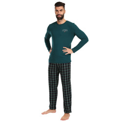 Poškozený obal - Pánské pyžamo Tommy Hilfiger vícebarevné (UM0UM03130 0WP)