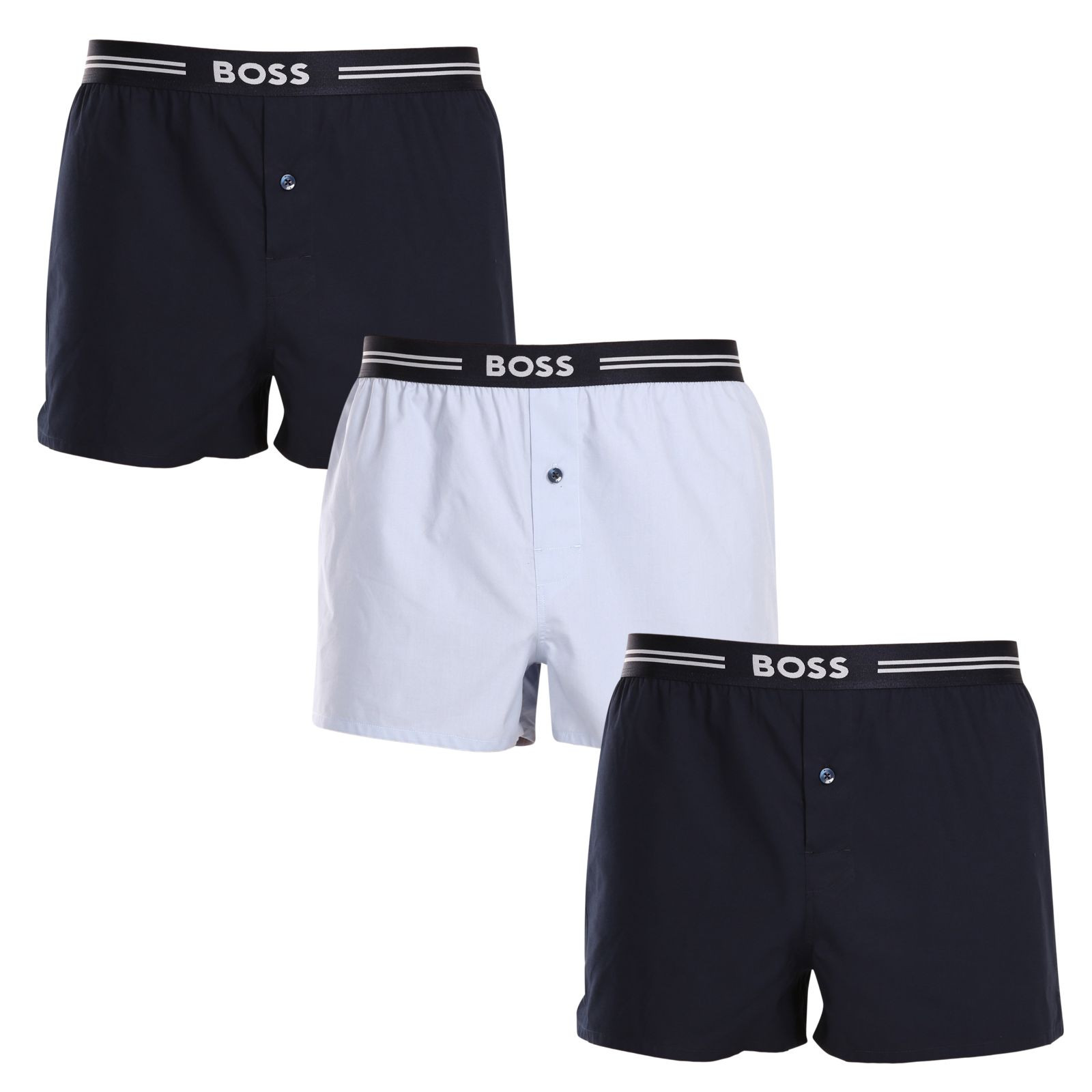 3PACK pánské trenky BOSS vícebarevné (50480034 403) M