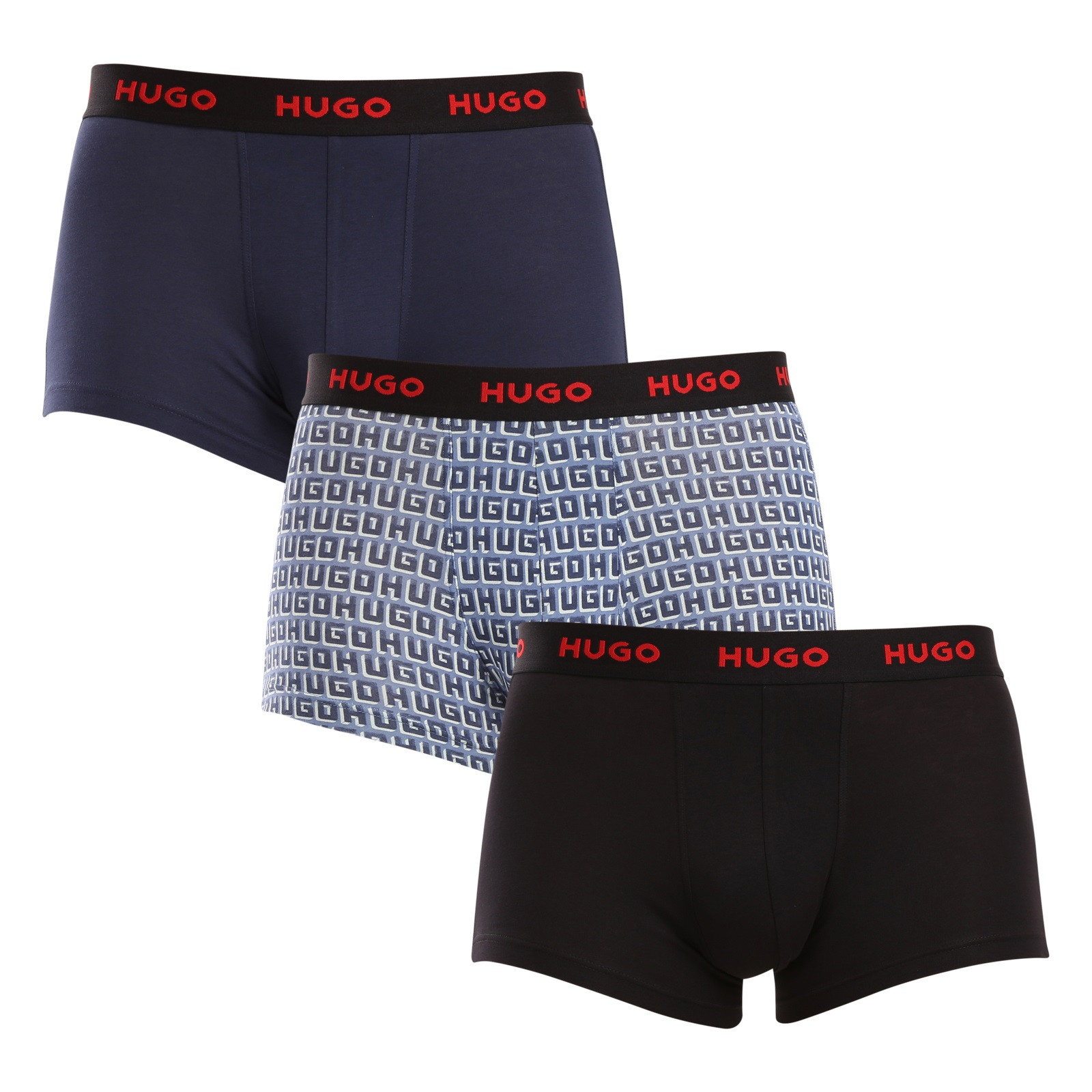 3PACK pánské boxerky HUGO vícebarevné (50517894 975) M