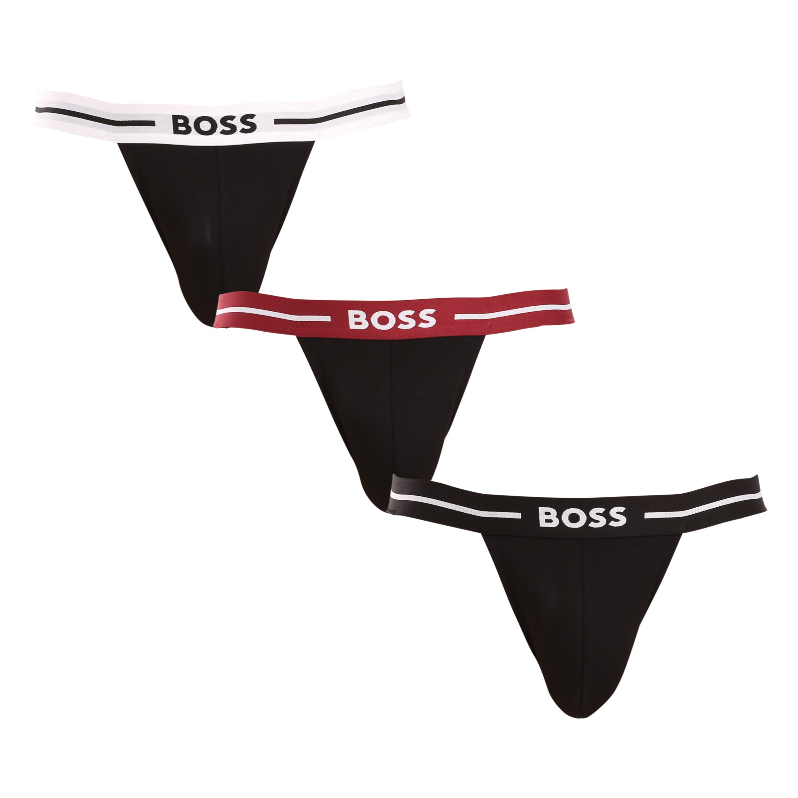 3PACK pánské jocksy BOSS vícebarevné (50517823 968) XXL.