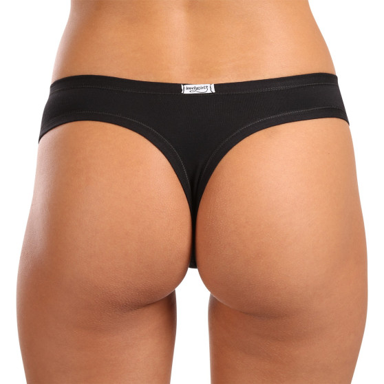 Dámská tanga Lovelygirl černá (3884-black)