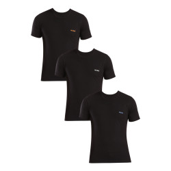3PACK pánské tričko HUGO černé (50480088 965)