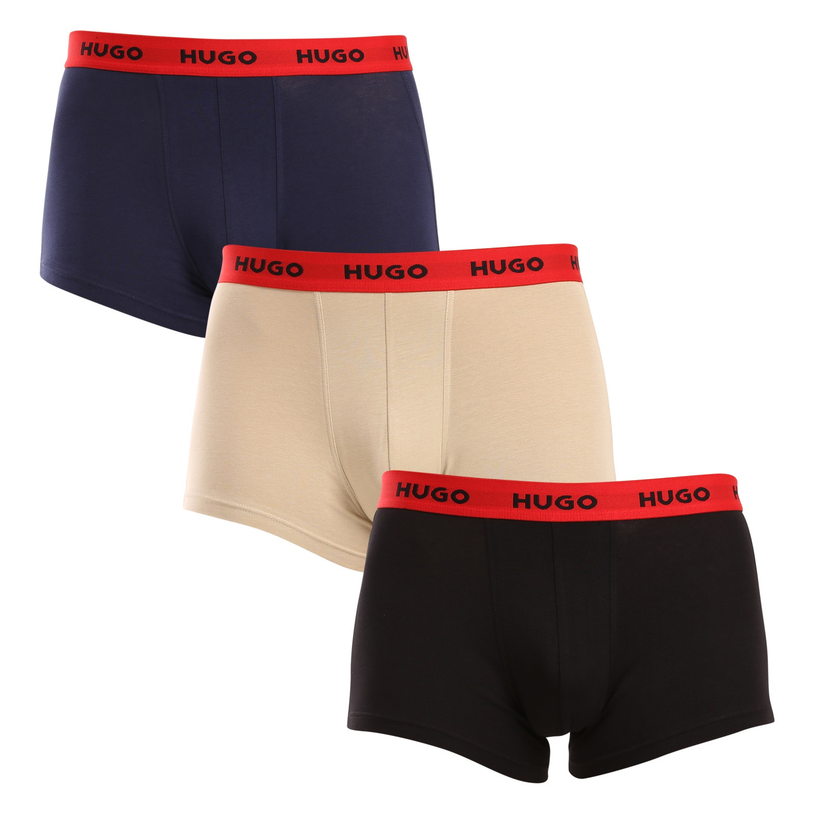 3PACK pánské boxerky HUGO vícebarevné (50517878 962) M