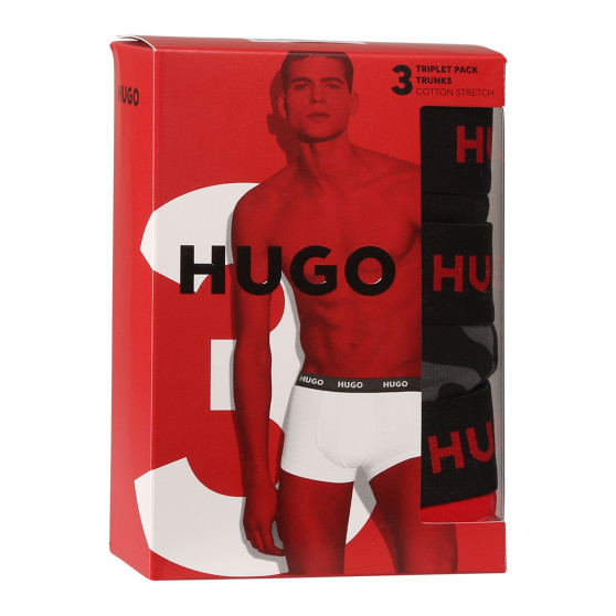 3PACK pánské boxerky HUGO vícebarevné (50517894 974)