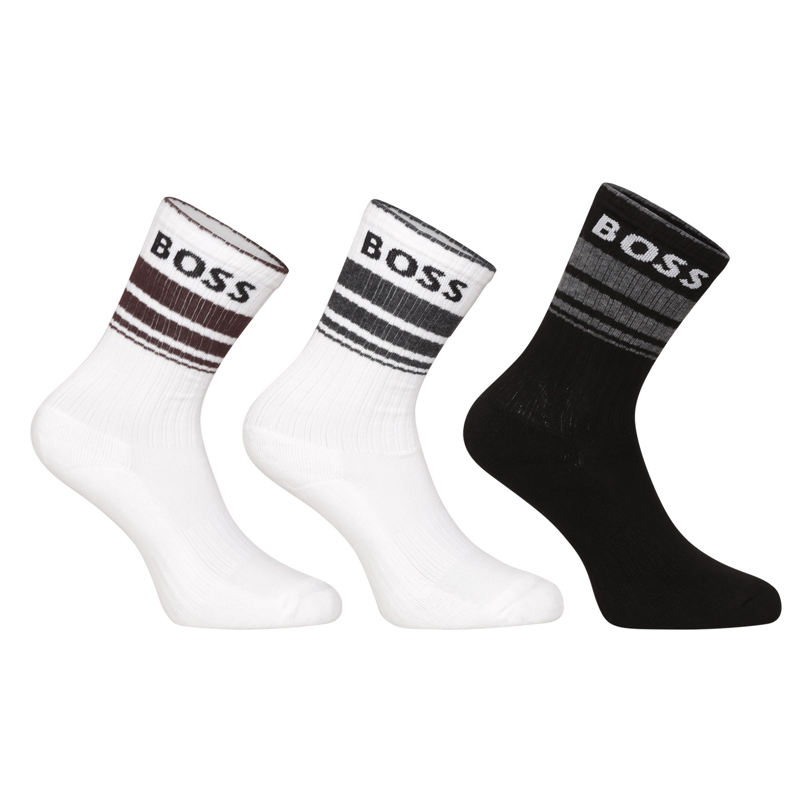 3PACK ponožky BOSS vícebarevné (50515143 962) M