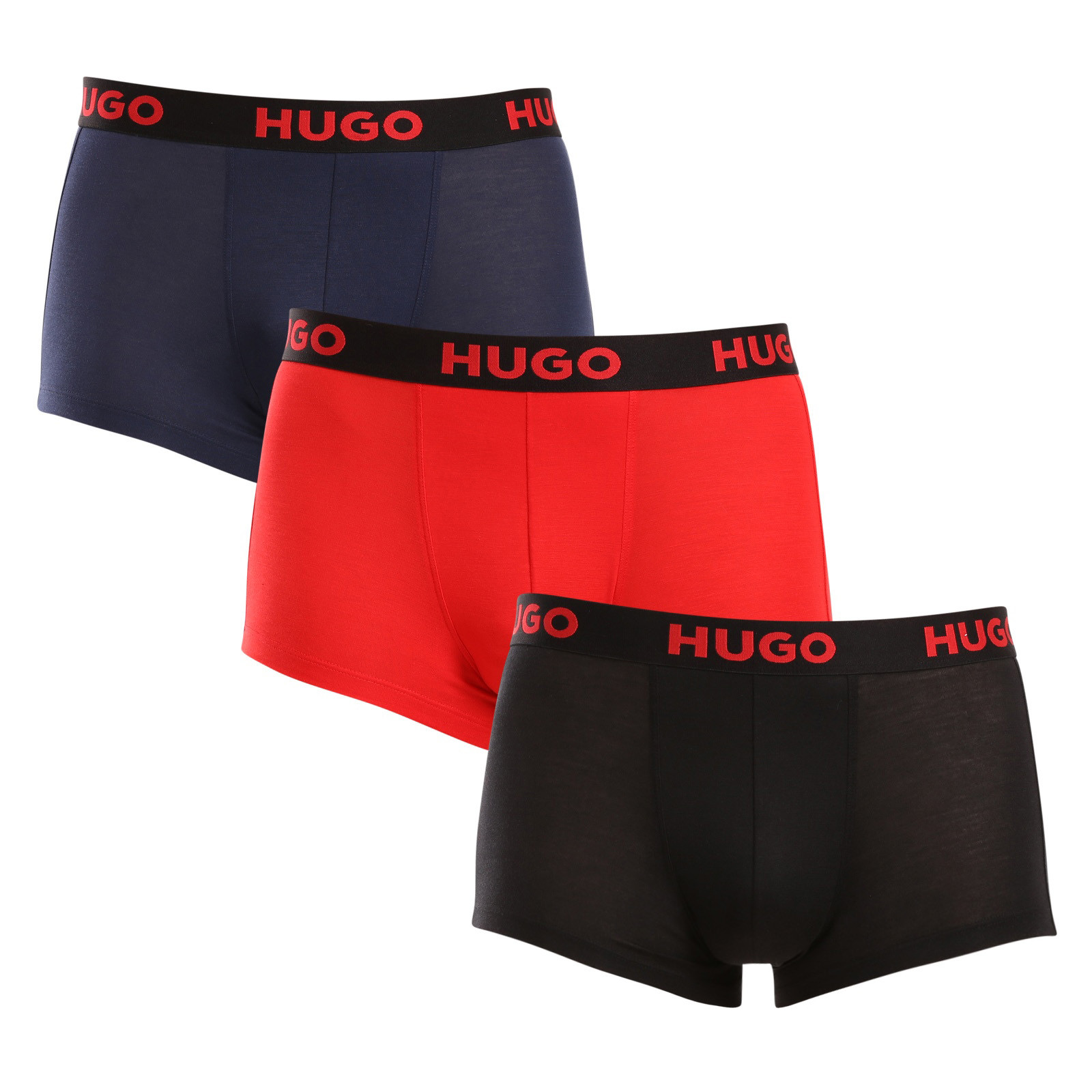 3PACK pánské boxerky HUGO vícebarevné (50496723 982) XXL