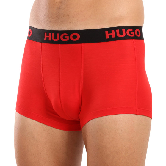 3PACK pánské boxerky HUGO vícebarevné (50496723 982)