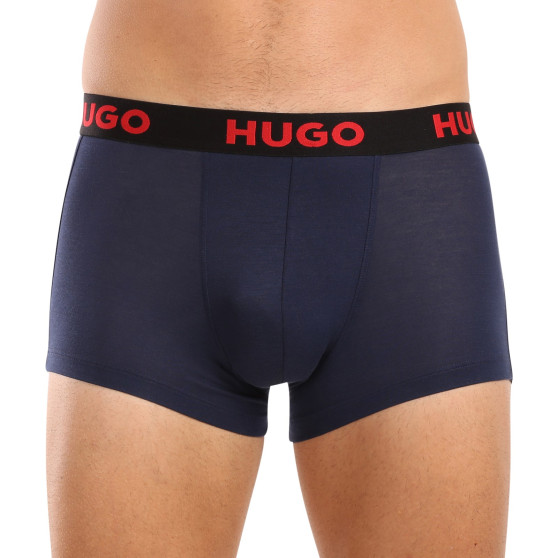 3PACK pánské boxerky HUGO vícebarevné (50496723 982)