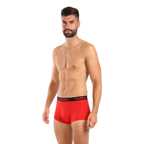 3PACK pánské boxerky HUGO vícebarevné (50496723 982)