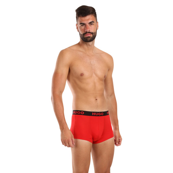 3PACK pánské boxerky HUGO vícebarevné (50496723 982)