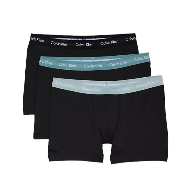 3PACK pánské boxerky Calvin Klein nadrozměr černé (NB2667A-Q3R) 3XL