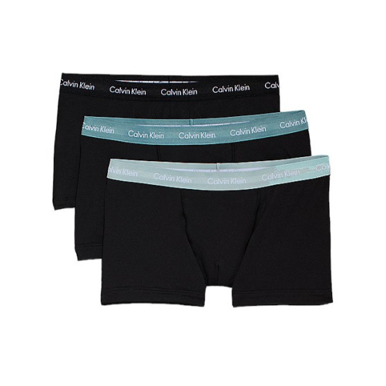 3PACK pánské boxerky Calvin Klein nadrozměr černé (NB2665A-Q3R)