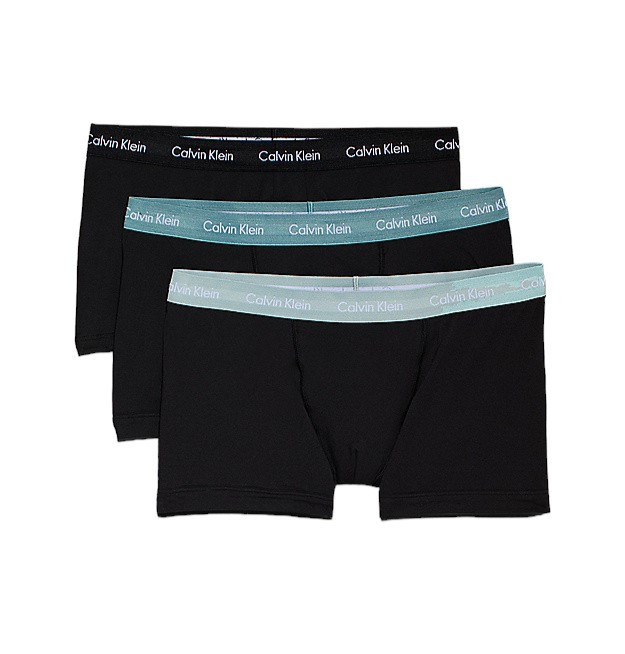 3PACK pánské boxerky Calvin Klein nadrozměr černé (NB2665A-Q3R) 3XL