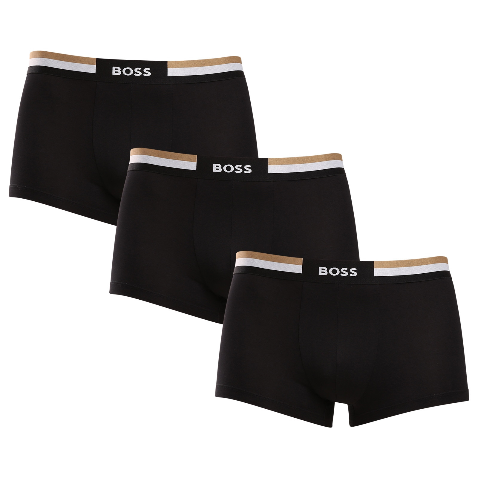 3PACK pánské boxerky BOSS černé (50516542 001) M